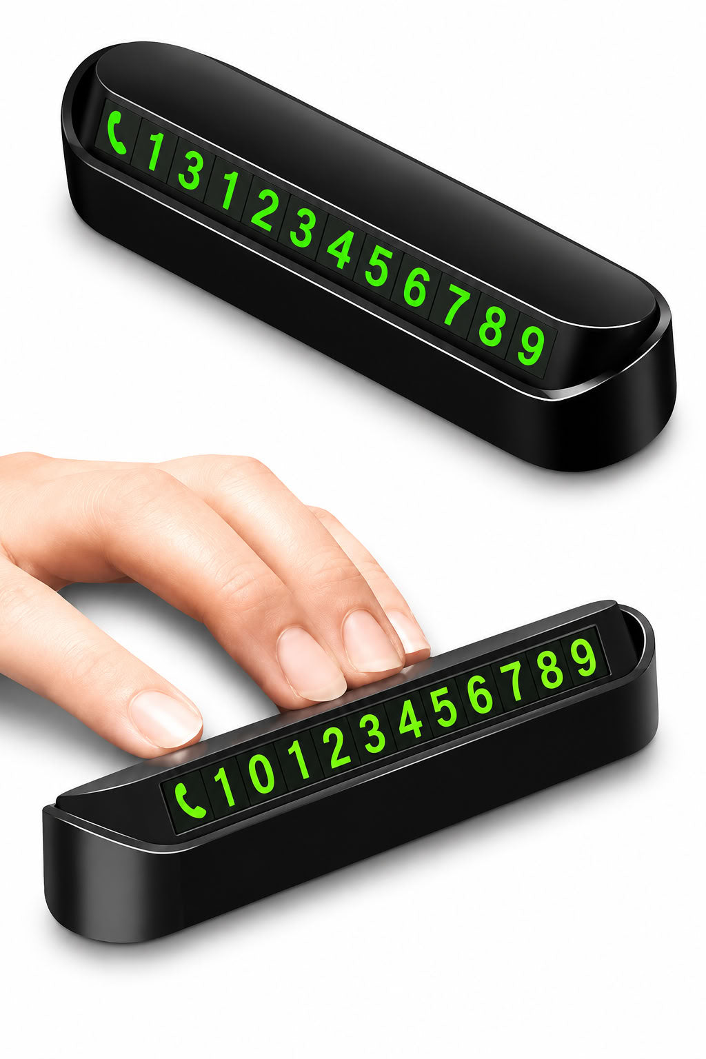 Fosforlu Otomobil Park Numaratörü Aç Kapa Numaratör Telefon Numarası Araba Parktel Numaralık