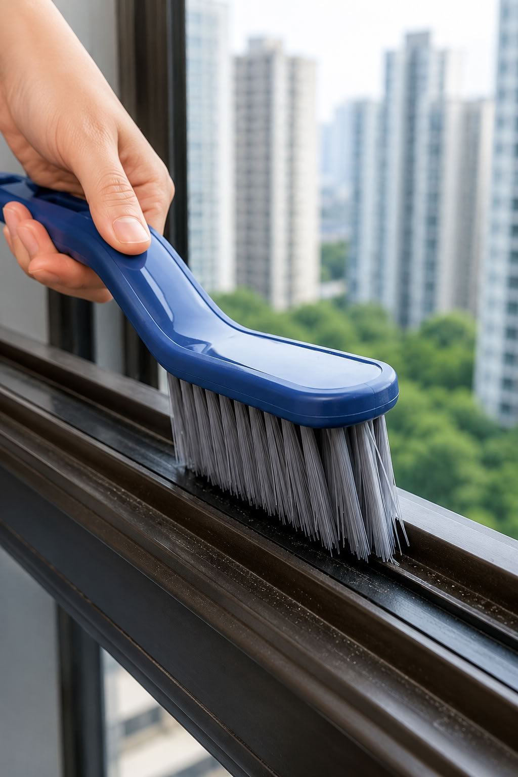 Banyo mutfak temizlik fırçası cımbızlı, sert kıllı fayans derz gider ocak arası temizleme fırçası ve askılı detay aparatı
