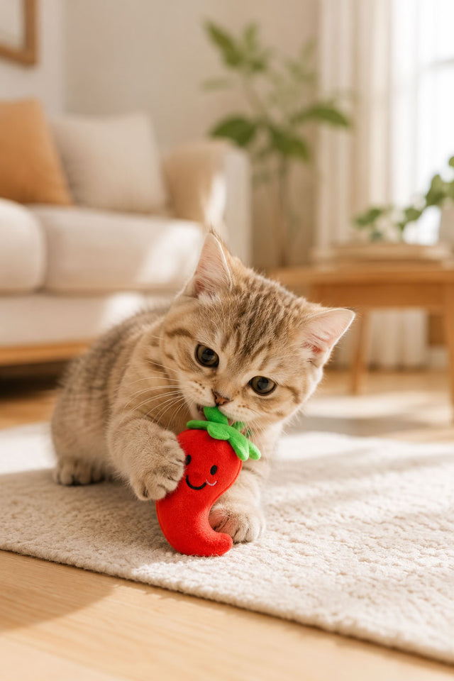 Biber model sesli peluş evcil hayvan oyuncağı, kedi ve köpek için yumuşak pelüş oyuncak, 11x11 cm ses çıkaran oyuncak