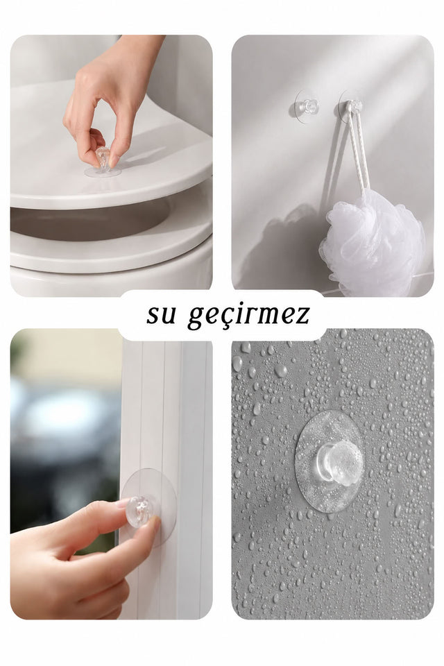Büyük boy kristal tutacak kulp 4 adet, yapışkanlı dolap çekmece kapak tutacağı, şeffaf dekoratif banyo mutfak kulp