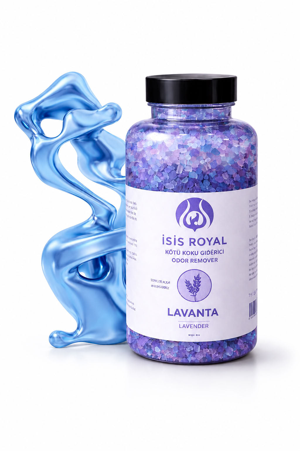 Lavanta esanslı antibakteriyel kedi kumu koku giderici 350 g, kedi tuvaleti kokusunu azaltmaya yardımcı ferahlatıcı ürün