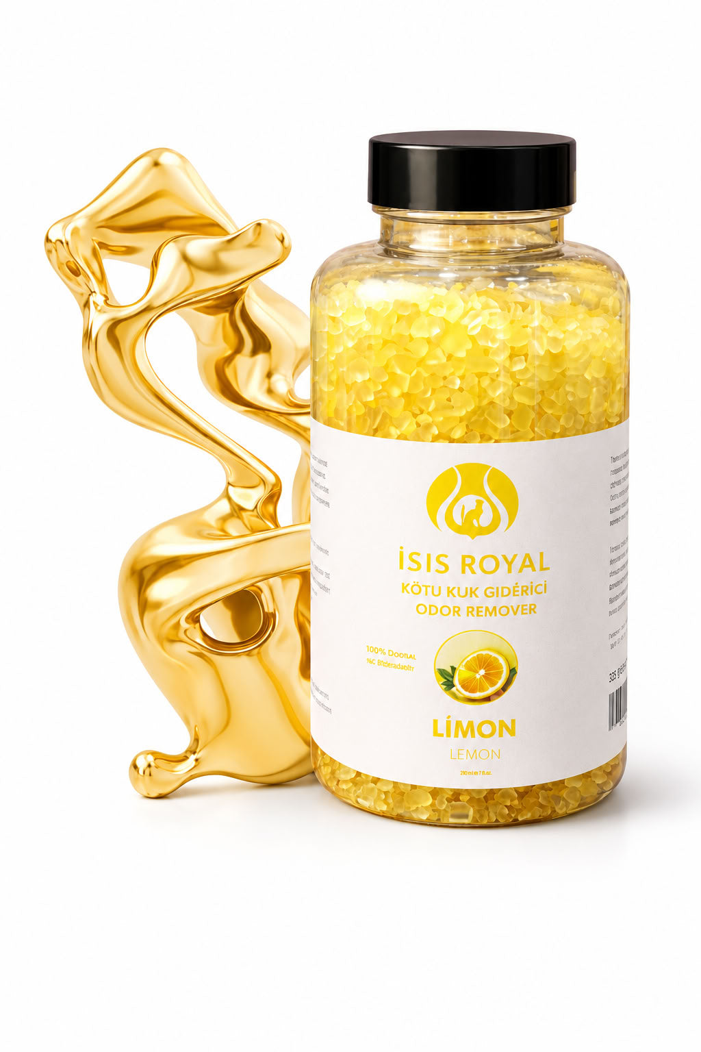 Limon aromalı antibakteriyel kedi kumu koku giderici 350 g, kedi tuvaleti kokusunu azaltmaya yardımcı ferahlatıcı ürün