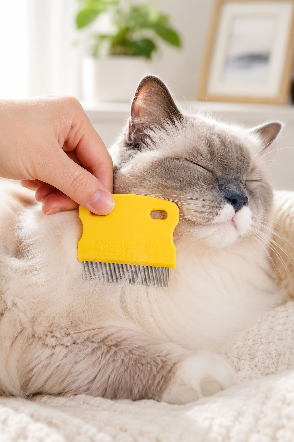 Mini bit pire tarağı, kedi ve köpekler için sık metal dişli bakım tarağı, pire yumurtası, bit ve ince kir kalıntılarını taramaya yardımcı kompakt evcil hayvan tarağı