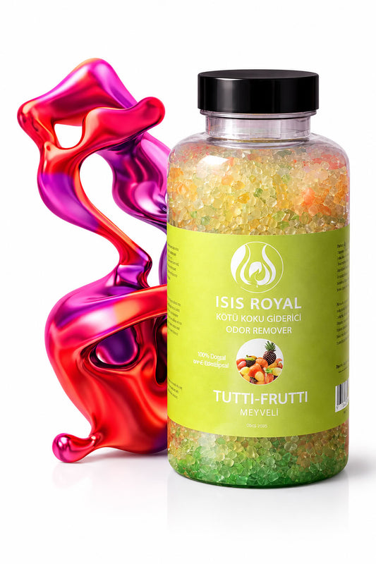Tutti-frutti aromalı antibakteriyel kedi kumu koku giderici 350 g, kedi tuvaleti kokusunu azaltmaya yardımcı meyveli ferahlatıcı ürün